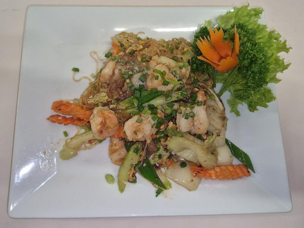 Phad Wun Sen Garnelen Nr. 134